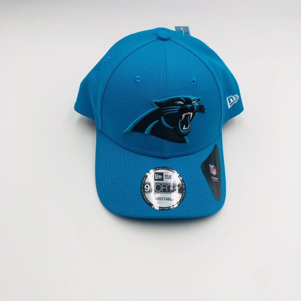 New Era 9FORTY Carolina Panthers NFL Adjustable Snapback Hat Blue Cap